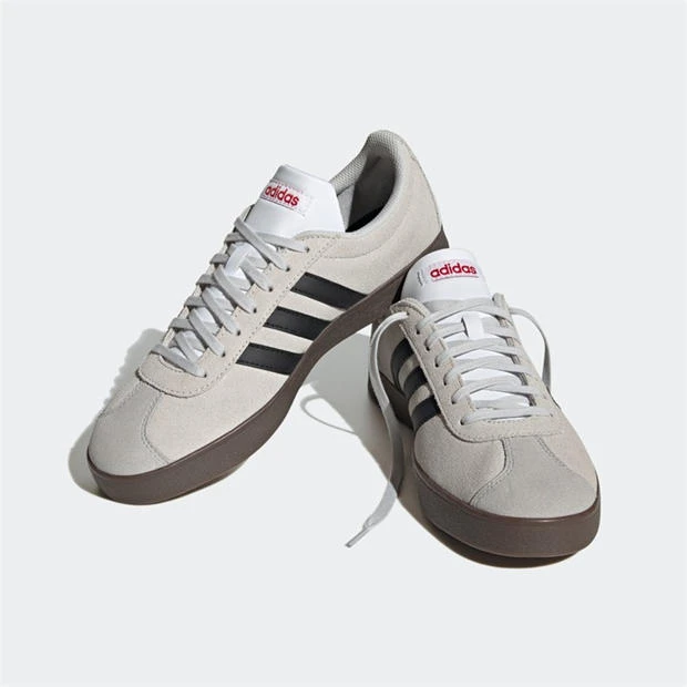 ADIDAS Court Lifestyle Skateboarding Suede Shoes Mens - Image 2