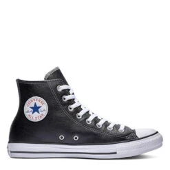All Star Leather Hi Top Trainers