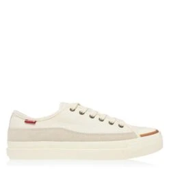 Levis Square Canvas Low Trainers Mens