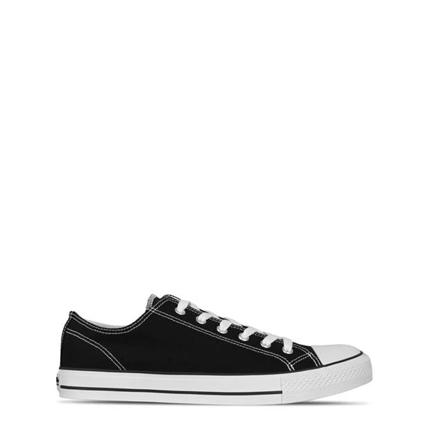 Canvas Low Trainers Mens - Image 2