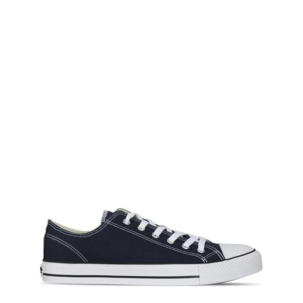Canvas Low Trainers Mens
